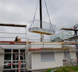 Der schwebende Balkon