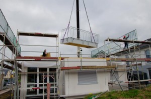 Der schwebende Balkon