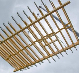 Einfliegende Deckenbalkenkonstruktion