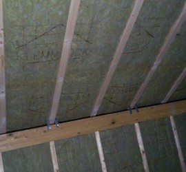 Dämmung Dachschräge Gästezimmer