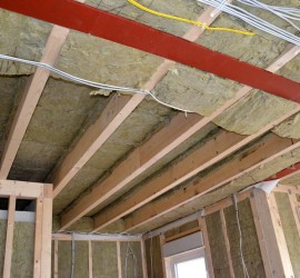 Dämmung Küchendecke mit Stahlträger
