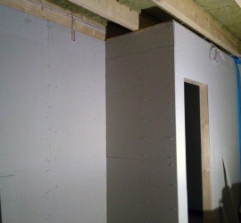 Küche Speisekammer beplankt mit Fermacell-Platten