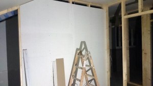 Fermacell-Wand Bilbiothek