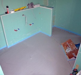 Bad: Estrich begehbar