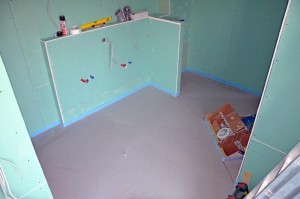 Bad: Estrich begehbar