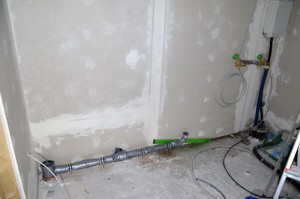 Hausanschlussraum Abflussrohr