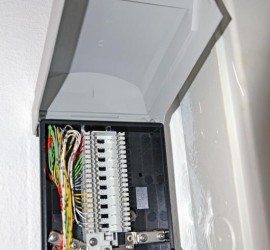 Hausanschlussraum mit APL der Telekom