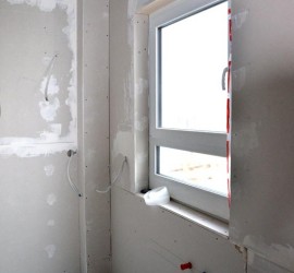 Küche Rohrverkleidung fertig