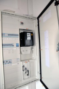 Sicherungskasten im Hausanschlussraum