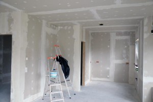 Küche inkl. eingespachtelter Eckleisten