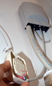 Rückseite 1. TAE mit APL