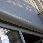 Rollladenkasten Wintergarten Südseite offen