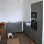 Küche am 1. August ohne Griffe
