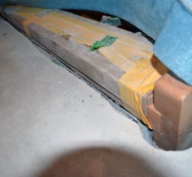 Treppe mit Estrich-Lücke