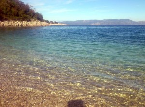 Kroatien: Strand von Sveta Marina