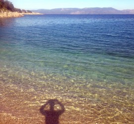 Kroatien: Strand von Sveta Marina