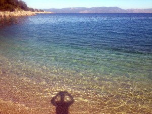 Kroatien: Strand von Sveta Marina