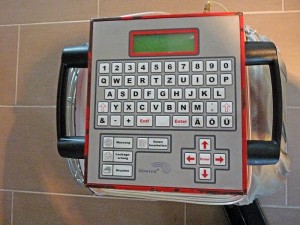 Blower-Door-Test Messgerät