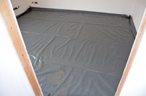 Dampfbremsfolie als Dampfsperre 