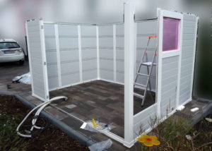 Ein pinkes Fenster - wer hat das schon?