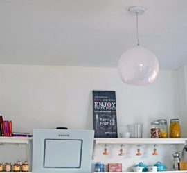 Pendelleuchte Ida in der Küche