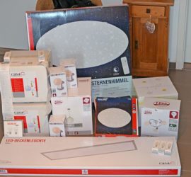 Lampenkauf Februar 2018