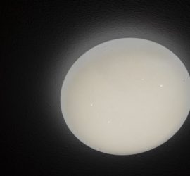 Sternenhimmel-Lampe im Gästezimmer